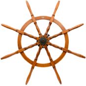 A Dutch style cargo helm by Hunt and Sons, Liverpool:,