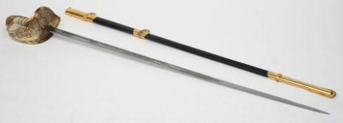 An Elizabeth II RAF dress sword by Wilkinson, London:, number 112541,