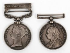 India General Service Medal: with Northwest Frontier bar to 3438. J Partill. H.