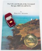 An 18ct gold signet ring belonging to Carl Lange, carpenter aboard the  Liverpool Barque 'Dryad' ,