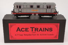 Ace Trains,a 3RE Metropolitan Bo-Bo Electric locomotive No 14: in London Transport grey livery,