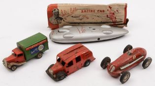 A John Cobb 'Clockwork racing car,