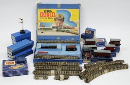 A Hornby Dublo 'Tank Goods' set EDG17, together with a collection of rolling stock,