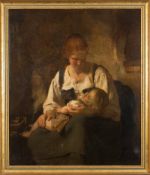 Paul Soyer [1823-1903]-
'Tender Moments';