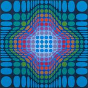 * Victor Vasarely  [1906-1997] -
KST,