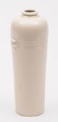A small Chinese Dehua sleeve vase: with rounded shoulders and ring neck,
