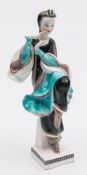 A rare Royal Worcester figure of a 'Chinese Dancer': modelled by Gwendoline Parnell,