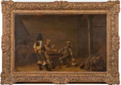 Dutch School 18th Century-
'Off Duty',