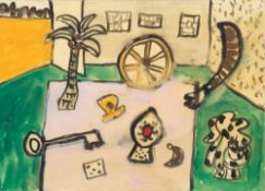 * Alan Davie [1920-2014]- 
Magic Picture No.35:-
signed.
