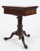 A mid 18th Century mahogany reading table:,