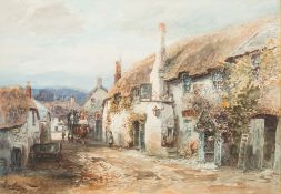 Alfred Leyman [1856-1933]-
The Arrival of the Coach at The Ship Inn,