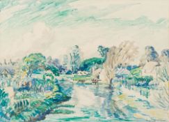 * Claude Flight [1881-1955]-
River estuary,