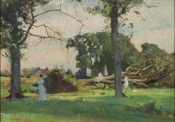 Fred Appleyard [1874-1963]-
'Fallen Tree',