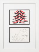 * Sir Terry Frost [1915-2003]-
Sail boats under the Sun:-
signed and dated Terry Frost '98
pen and