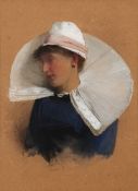 * Carlton Alfred Smith [1853-1946]-
A young woman, bust-length,
