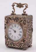 An Edward VII silver cased timepiece, Sheffield,