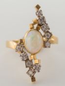 An 18ct gold,