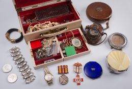 A collection of various jewellery,