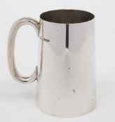 A George VI silver mug, maker James Dixon & Sons, Sheffield,