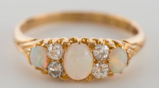 A late 19th century gold,
