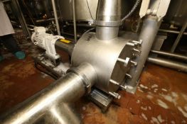 Sine Aprox. 5 hp Positive Displacement Pump, Model EC60WPPTKS173, S/N 132870807, with 6