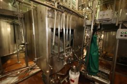 Damrow Box Type S/S Fine Saver, with (3) Ampco S/S Clad Pumps (Aprox. Dimensions 64