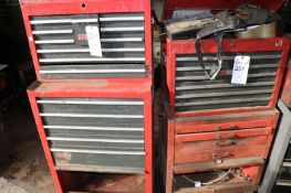 Craftsman Tool Boxes with Assorted Tools