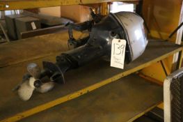 Envirede Sport Wind Aprox. 9 hp Outboard 2-Cycle Boat Motor, Model 9223M, S/N J-01209