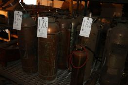 Antique Copper Fire Extinguishers