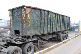 2005/04 Gilbreath 43 ft. Triple Axle Roll-Off Trailer, Model A5-0R-402, GVWR 36288