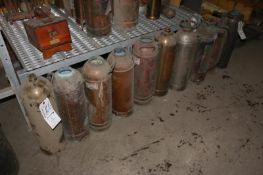 Antique Copper Fire Extinguishers