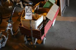 Antique Wagons with an Antique Snow Sled