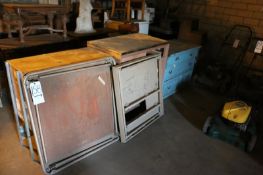 (15) Pc. - Assorted Antique Furniture including: Dressers, Stands, Desks, Tables, Bird Bath