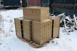 Lot of Assorted Safety Deposit Boxes with Keys