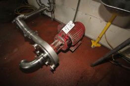 Fristam Aprox. 15 hp Centrifugal Pump, Model FPX3551-235, S/N 004680 with 3