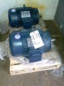 New, Out of Box, Leeson 7.5 hp Motors, Models C213T34FK41C and C213T17FK43C, Cat #'s G150166.00