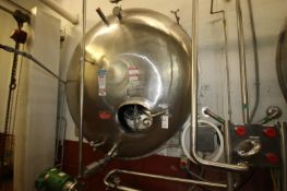 2001 DCI 6,000 Gal. Horizontal Refrigerated S/S Tank, S/N JCC153-A with Sudmo Air Valves, Dual