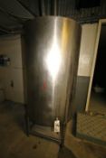 Aprox. 300 Gal. S/S CIP Tank (Aprox. Dimensions 5 ft. H x 38