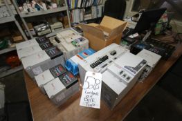 Contents of Desk including: Allen Bradley VFD's - PowerFlex 40, Allen Bradley Ultra 3000i Servo
