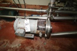 Tri-Clover 5 hp Centrifugal Pump with 3