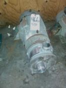 Fristam 7.5 hp Liquid Ring Centrifugal Pump, Model FZX150, S/N FZX15099240 with 2