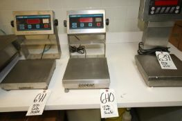 Doran 8000 - 15 lb. x .005 lb. Capacity Digital Scale, Model 7015P, S/N 85351 with 10