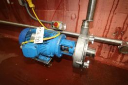 Fristam 10 hp Centrifugal Pump, Head S/N FPX35510011683 with 3