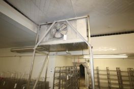 2009 Frick/Guntner Single Fan Glycol/Chilled Water S/S Clad Evaporator Blower, Model S-GGHK-050.2F/