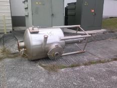 Walker 220 Gal. S/S Tank, Model SP, S/N 570-1979, Date 08-80