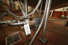 Fristam 2 hp Centrifugal Pump, Model FPX3521-140, S/N 0302692 with 2-1/2