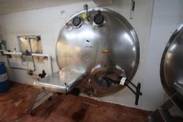 Heil 2,000 Gal. Horizontal Insulated S/S Tank with Horizontal Agitator, S/S Front, Level Sensor (