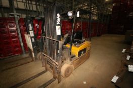 Yale 3,500 lb. 36 V Sitdown Forklift, Model ERPO35THN36TEO82, S/N F807N01626B with 187