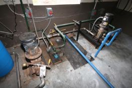 Grundfoss 3 hp Boiler Feed Pumps with (2) Oil Feed Pumps 1/2 hp includes Chemical Feed Pump