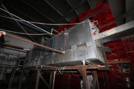 Girton Aprox. 16 ft. L S/S Case Washer, Model GC35SS, S/N 99050601 with (2) Circulating Pumps and